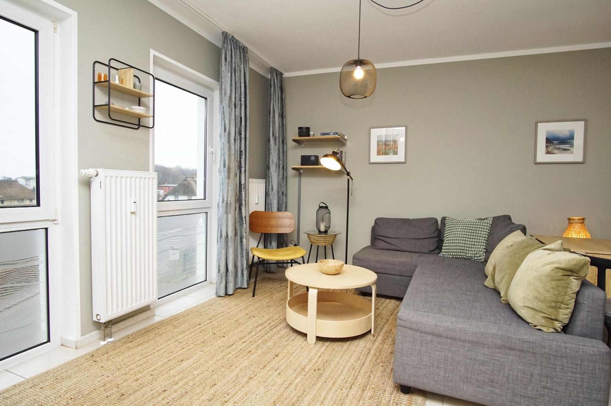 Die Ferienwohnung Ostseepanorama In Der Villa Joksch Lohme Eksteriør bilde