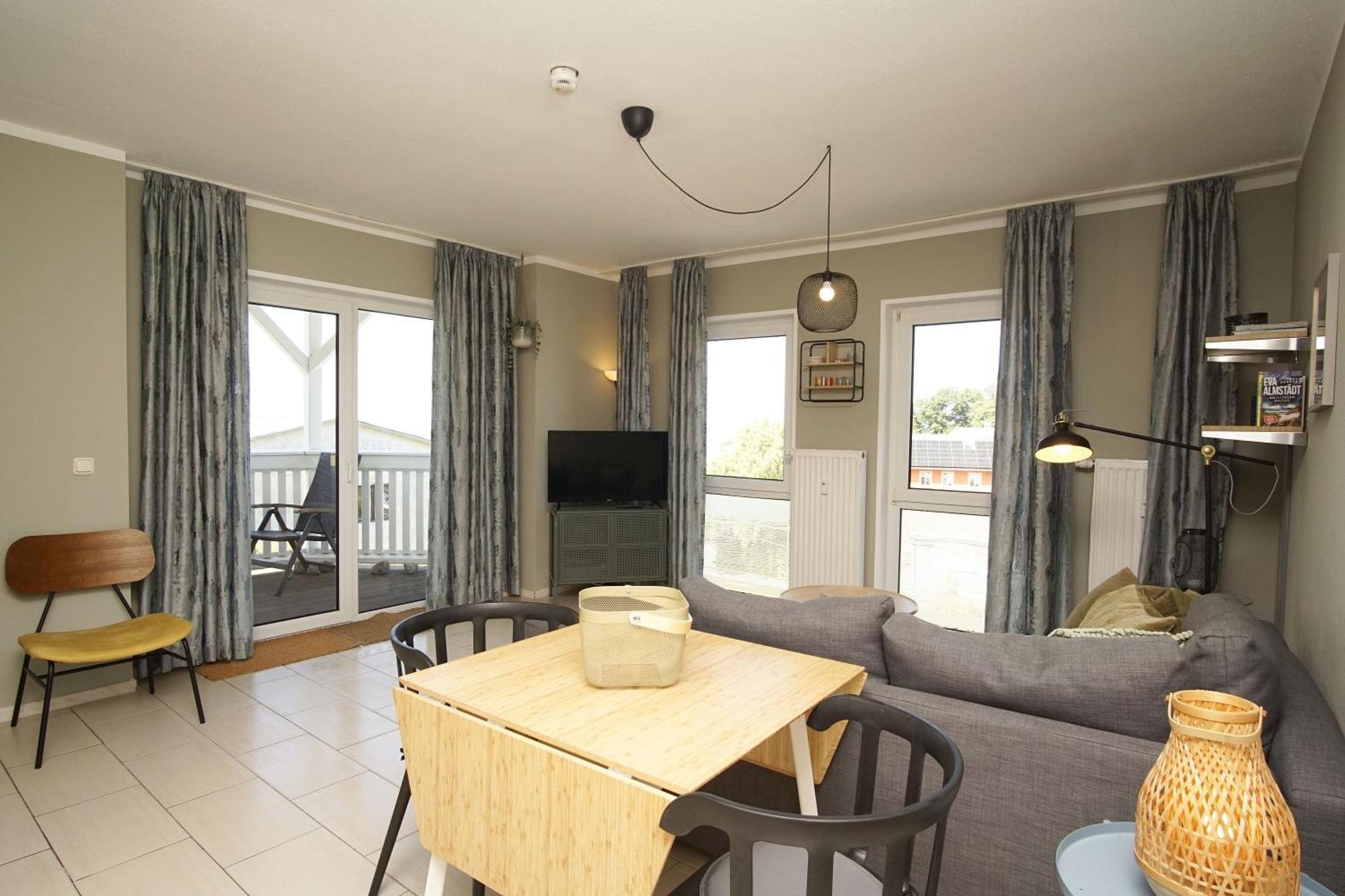 Die Ferienwohnung Ostseepanorama In Der Villa Joksch Lohme Eksteriør bilde